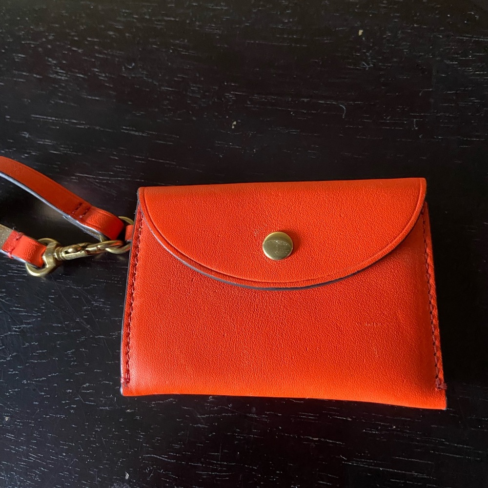 Leather coin purse wallet- new without tags